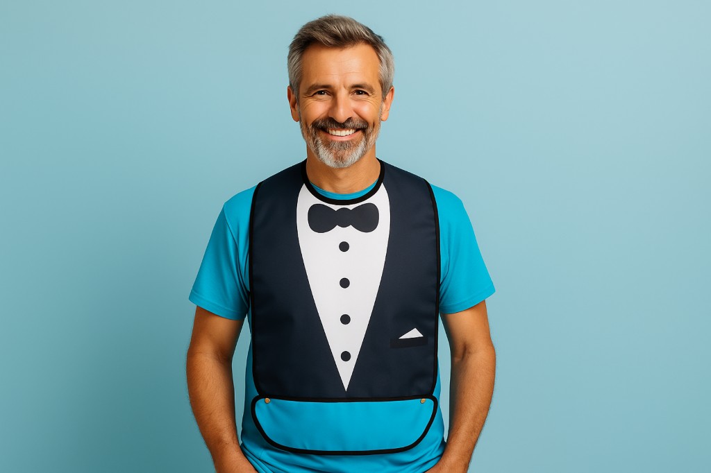 Smoking-Optik – auch auf Gruppenfotos ein Hingucker.